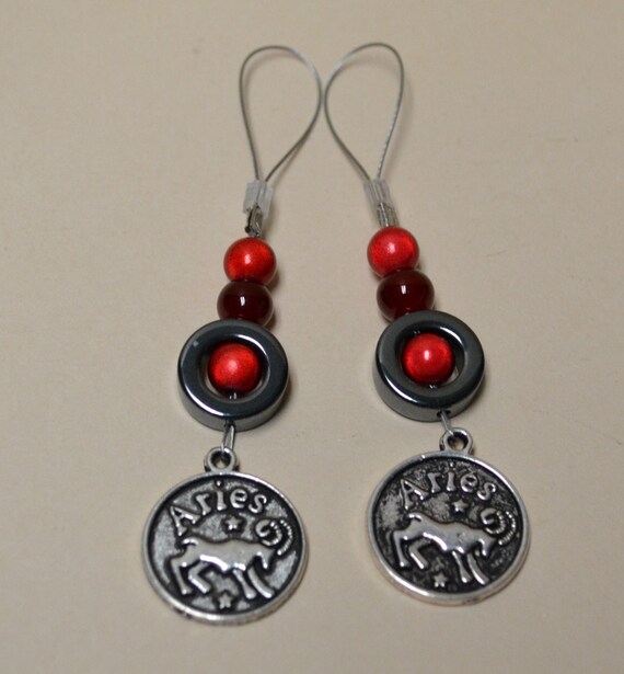 Non Piercing Nipple Jewelry Dangles Noose With Astrological Sign
