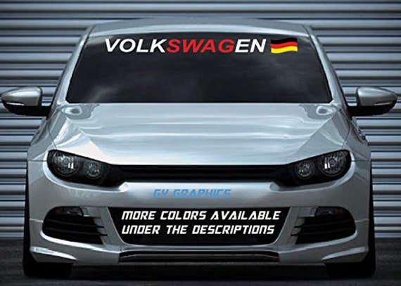 Car Front Rear Windshield Banner Decal Reflective Sticker For MIVEC Mitsubishi