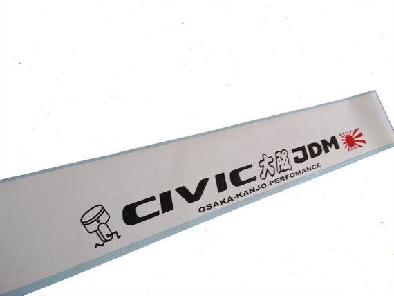 adesivi FASCIA PARASOLE stickers decals CONTATTACI ALTRO COLORE