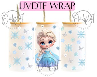UVDTF Decal Transfer -Cartoon Princess