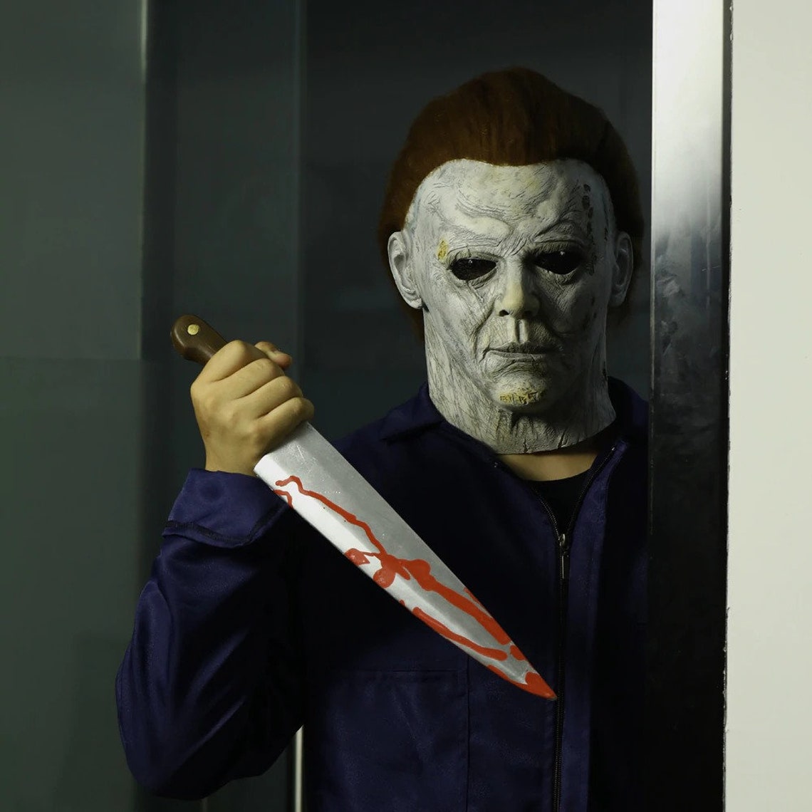 Horror Michael Myers LED Halloween Kills Mask Cosplay Scary Etsy