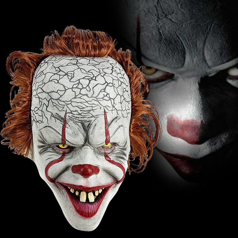 Stephen King�s It Mask Pennywise Horror Clown Joker Mask