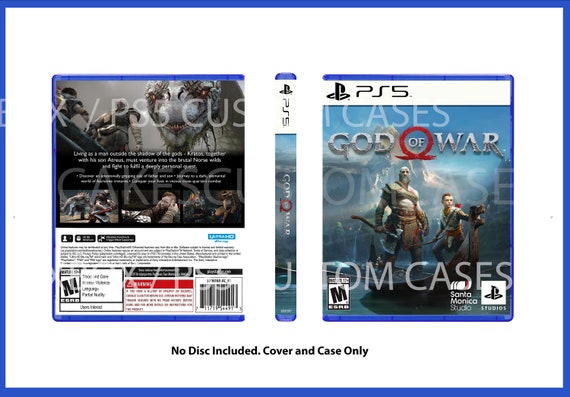 CUSTM CASE REPLACEMENT NO DISC Red Dead Redemption 2 PS5 SEE DESCRIPTION