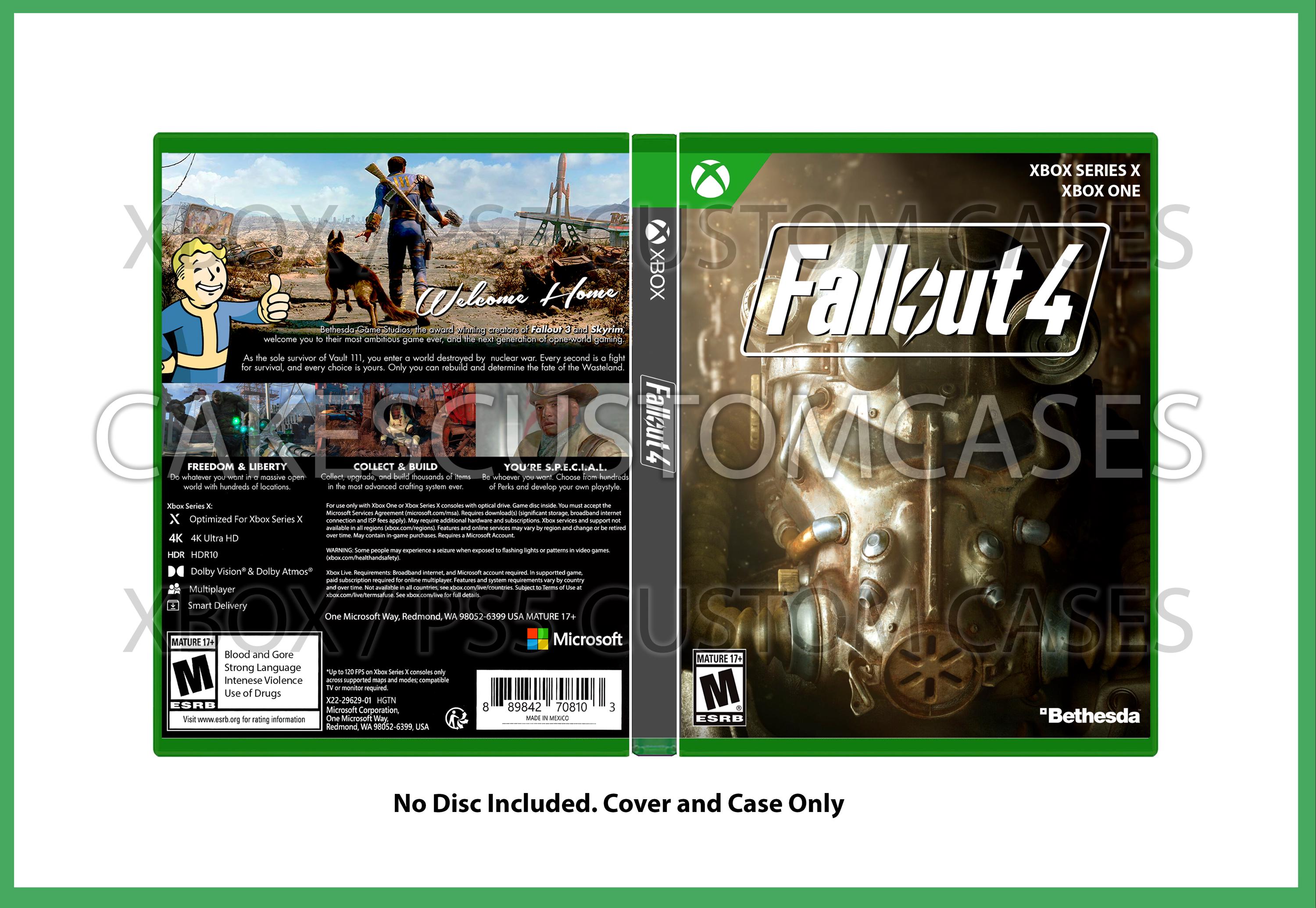 フォールアウト 4 スチールブックケース PS5 PS4 フォールアウト 4 スチールブックケース PS5 PS4 Limited