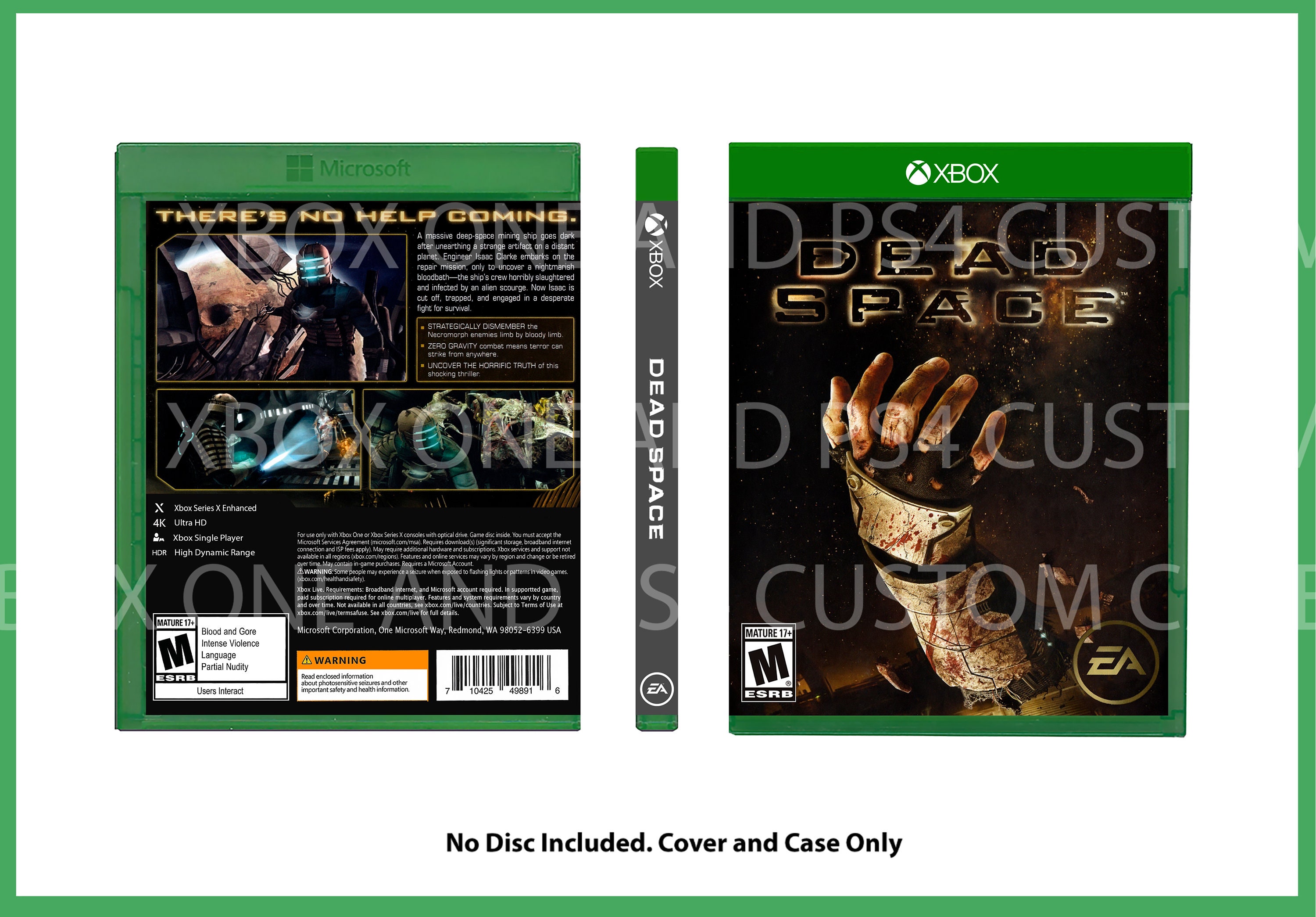 Dead Or Alive 5+ ( Replacement Art Cover & Case Only, NO GAME