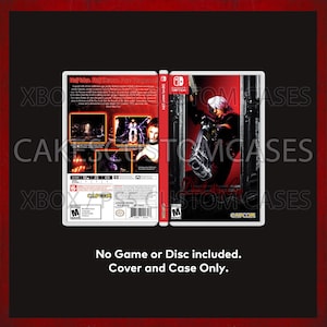 Custom Replacement Case Devil May Cry 1 - NO GAME - Switch Case