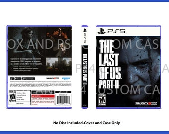 CUSTM CASE REPLACEMENT NO DISC Red Dead Redemption 2 PS5 SEE DESCRIPTION