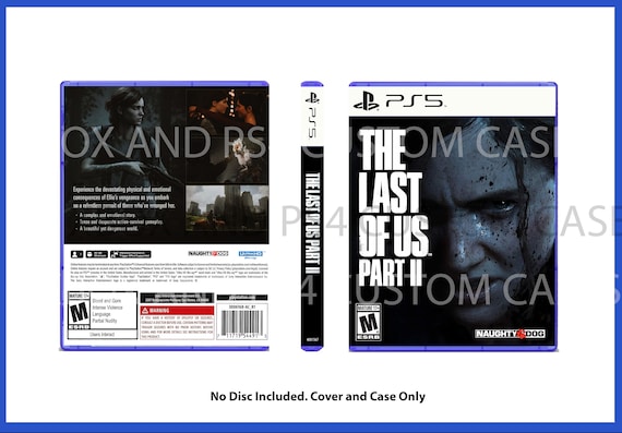 Custodia sostitutiva personalizzata The Last of Us Remake Parte 2 NO DISC  PS5 -  Italia