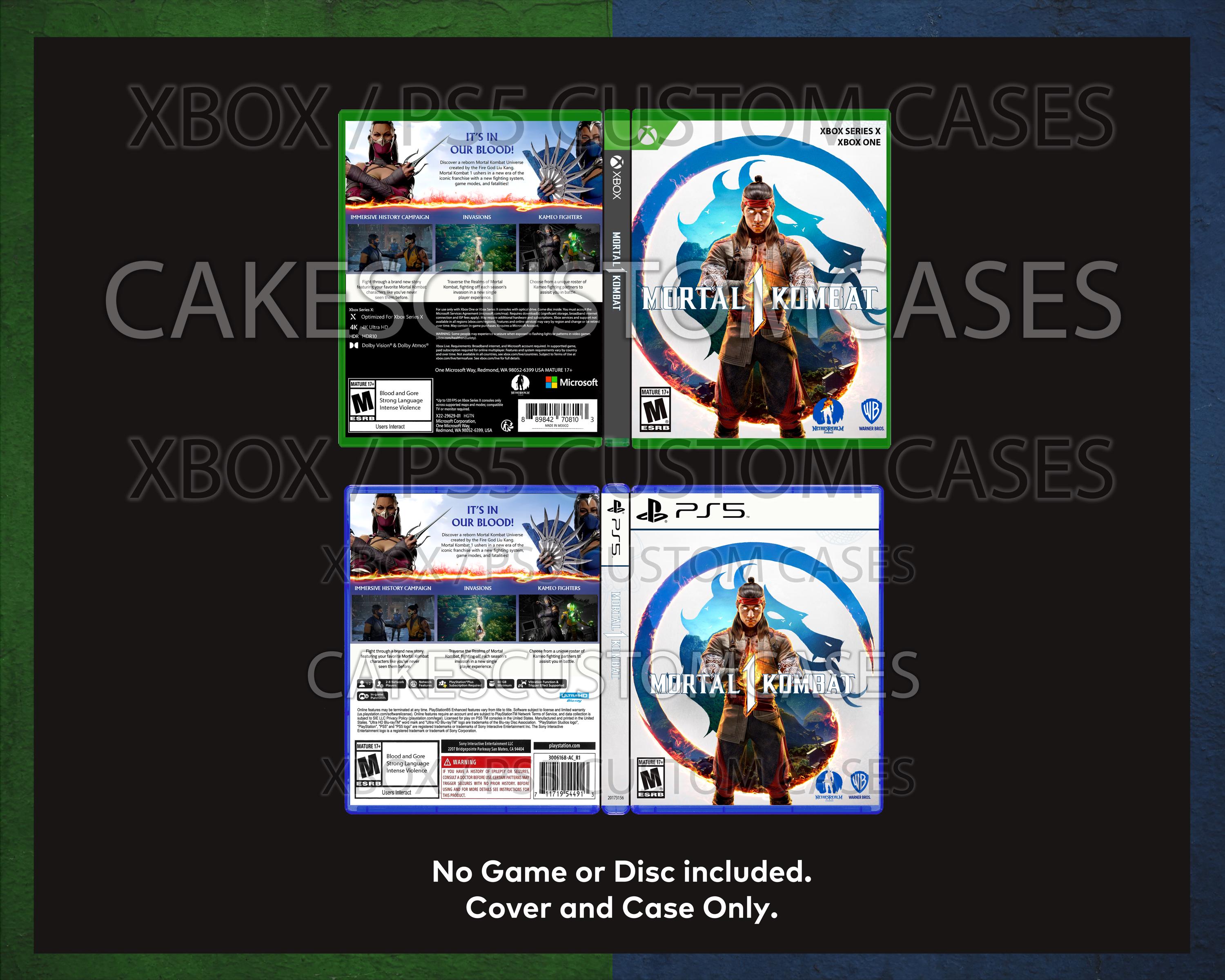 gb Custom Replacement Case Mortal Kombat 1 Standard Premium