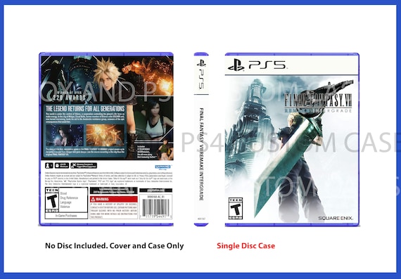 CUSTM REPLACEMENT CASE NO DISC God of War Ragnarok NO DISC PS4 PS5