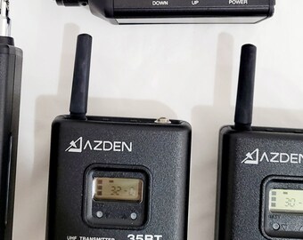 AZDEN/DUAL UHF RECEIVER/325UPR/55BT】 Azden 325UPR Dual