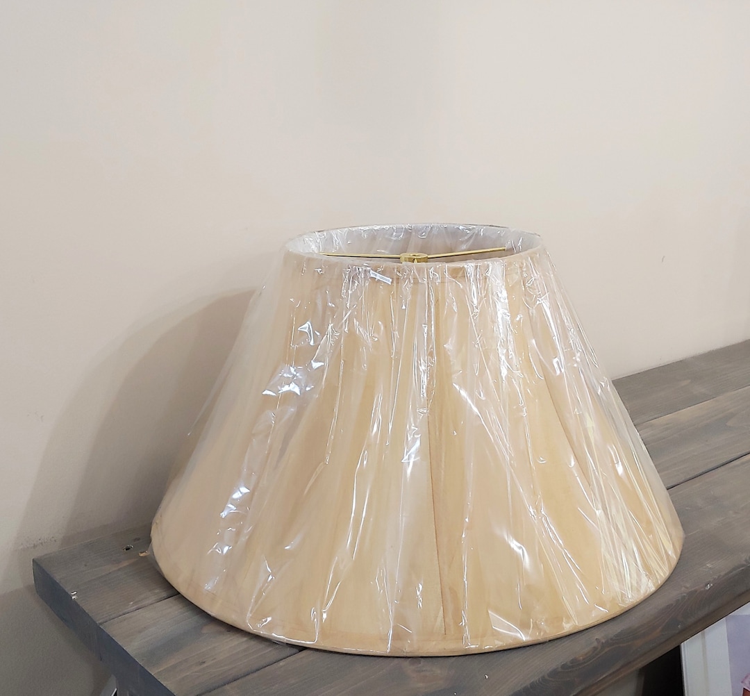 Bell Shaped Lamp Shade Vintage Lamp Shade Vertical Piping Lampshade Replacements Etsy