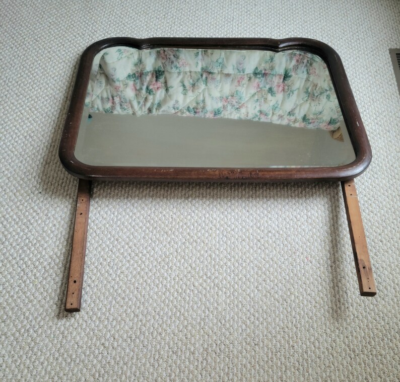 Antique Tilting Dresser Mirror Dresser Mirror Replacement Etsy