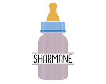 Download Baby Bottle Svg Etsy