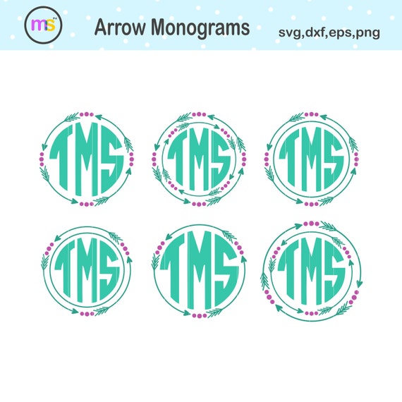 Download Free Arrow Monogram Frame Svg Arrow Monogram Svg Arrow Svg Arrow Etsy SVG Cut Files