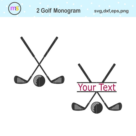 Download Golf Svg Golf Monogram Svg Golf Club Svg Golf Monogram Etsy