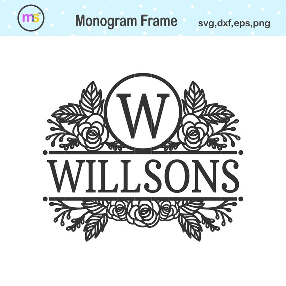 Free Free 74 Wedding Split Monogram Svg Free SVG PNG EPS DXF File