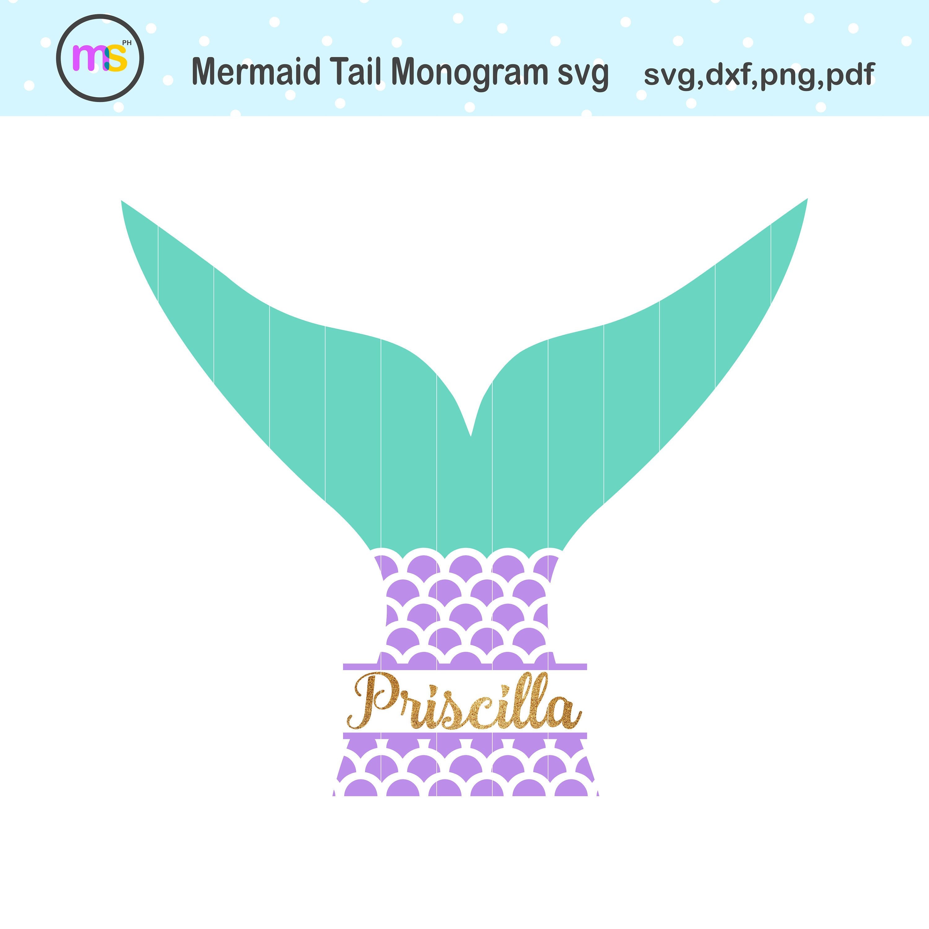 Free Free 160 Mermaid Tail Svg Etsy SVG PNG EPS DXF File