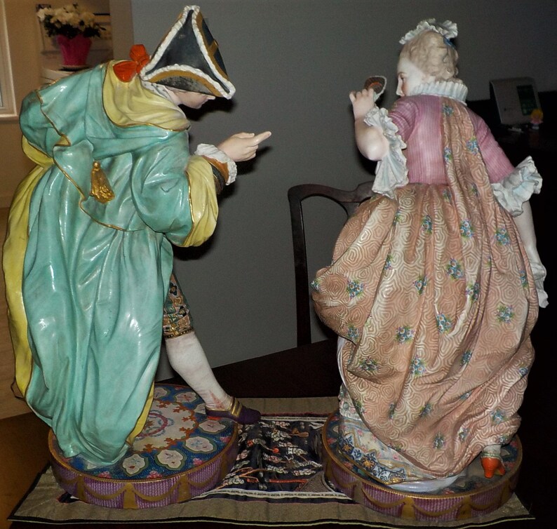 Exquis Jean Gille Gille Jeune Français Bisque Porcelain Etsy