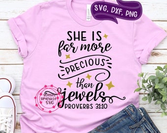 Provérbios 31 mulher svg, Provérbios 31 svg, dxf, png, download instantâneo, Versículo da Bíblia svg, Menina svg, Cristão svg para cricut e silhueta