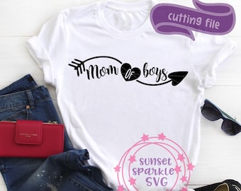 Mamma till pojkar svg, mammaliv svg, dxf, png, direktnedladdning, mammaliv svg för Cricut, mamma svg, pojke mamma svg, mamma till pojkar svg, mamma svg