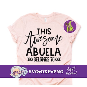 Abuela SVG - Esta increíble abuela pertenece a SVG, abuela SVG, archivo DXF, archivo PNG, SVG personalizado o personalizado, abuela SVG