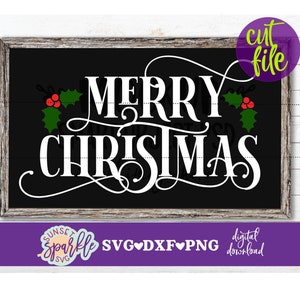 Vrolijk kerstfeest-svg | Kerst svg, dxf, png | snijbestand |houten bord | vakantiebord | Kerst-svg | vakantie-svg | deurmat vakantie