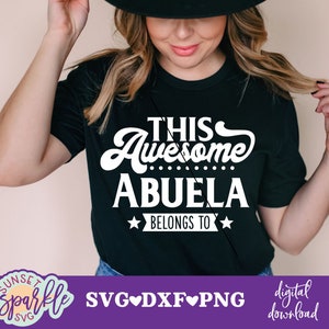 Abuela SVG - Esta increíble abuela pertenece a SVG, abuela SVG, archivo DXF, archivo PNG, SVG personalizado o personalizado, abuela SVG