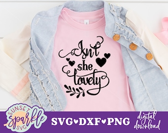 Isn't She Lovely SVG Baby Svg Dxf Png Instant Download - Etsy