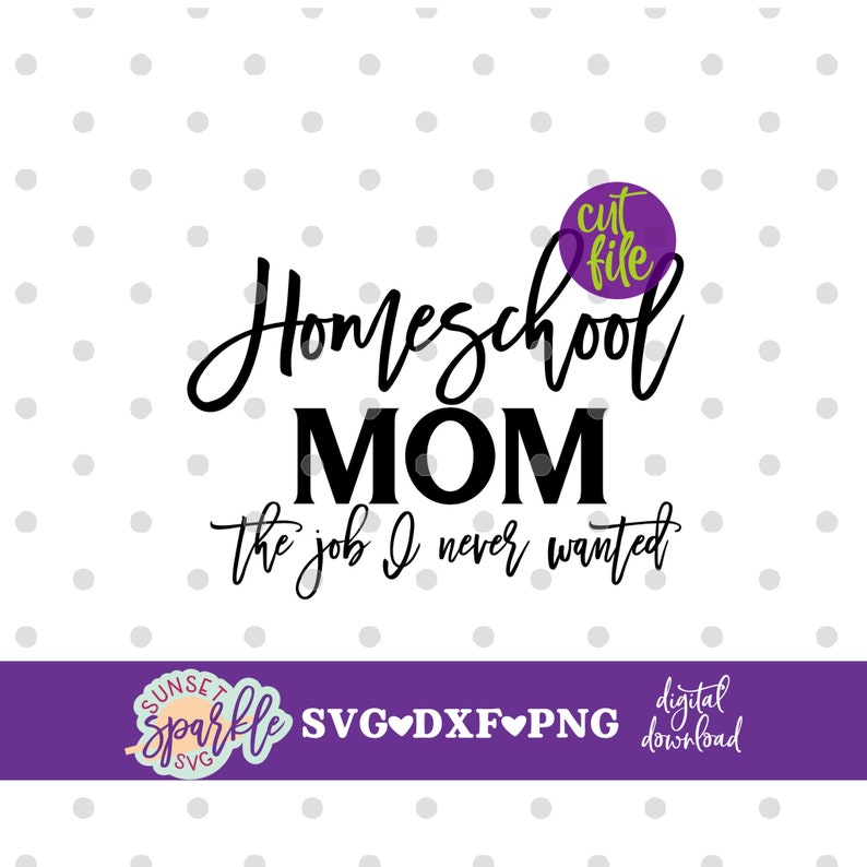 Download Homeschool svg Homeschool Mom svg Mom svg dxf png file | Etsy