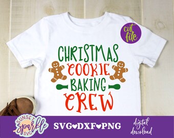 Equipo de repostería de galletas navideñas (svg), Equipo de repostería (svg), archivo dxf, archivo png, archivos SVG de Navidad, SVG de Navidad para niños, SVG de repostería navideña