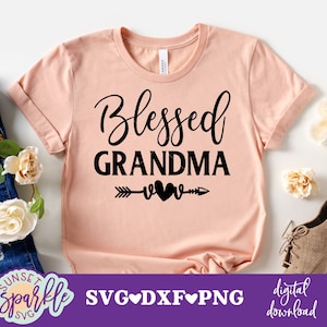 Abuela SVG, Abuela Bendita SVG, Abuela SVG, archivo DXF, PNG, Abuela es mi nombre y consentir es mi juego SVG, Día de la Madre SVG
