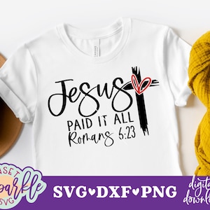 Jesús lo pagó todo Archivo SVG, Pascua cristiana SVG, DXF, PNG, Pascua cristiana resurrección SVG, La Pascua se trata de Jesús, No del conejito