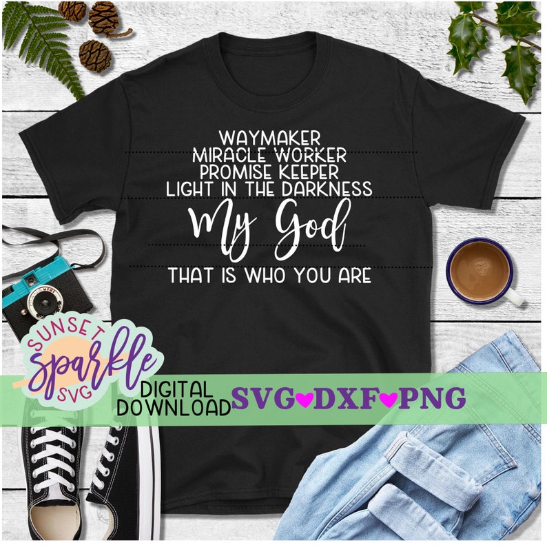 Download Waymaker svg Christian svg dxf png file Religious svg | Etsy