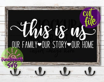 Este es nuestro SVG, bienvenido SVG, DXF, PNG, hogar SVG para Cricut, familia SVG, DXF, PNG, bienvenido a casa SVG, granja SVG, letrero de granja SVG