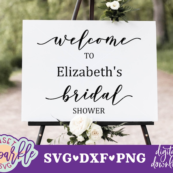 Bridal Shower Sign svg, Bridal Shower svg, DIY Bridal Shower Sign svg, dxf, png instant download, Bride To Be SVG, Printable