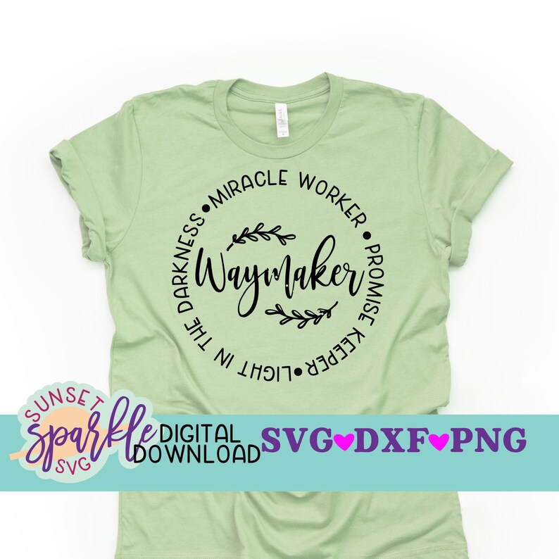 Download Waymaker svg Christian svg dxf png file Religious svg | Etsy