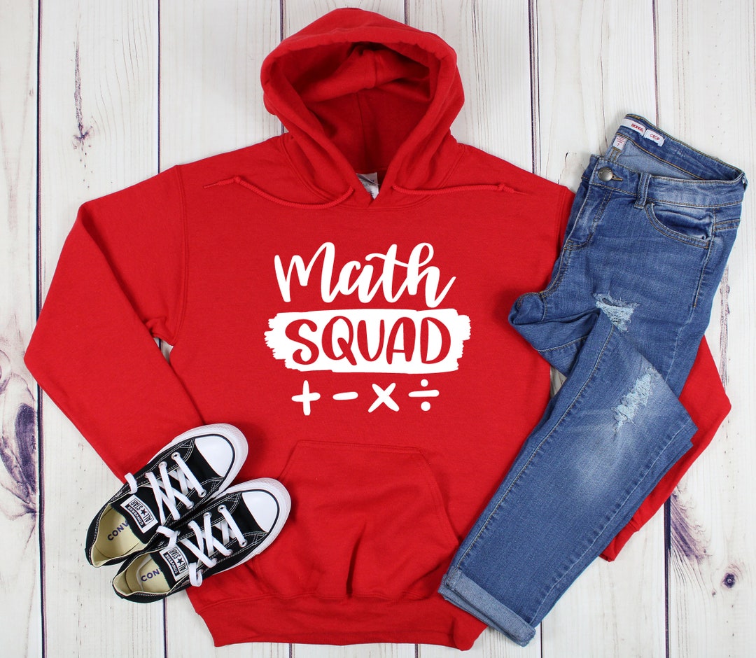 Happy Math Sweater Math Squad Hoodie, Math Teacher Hoodie, Mathematics Hoodie, Math Team ...
