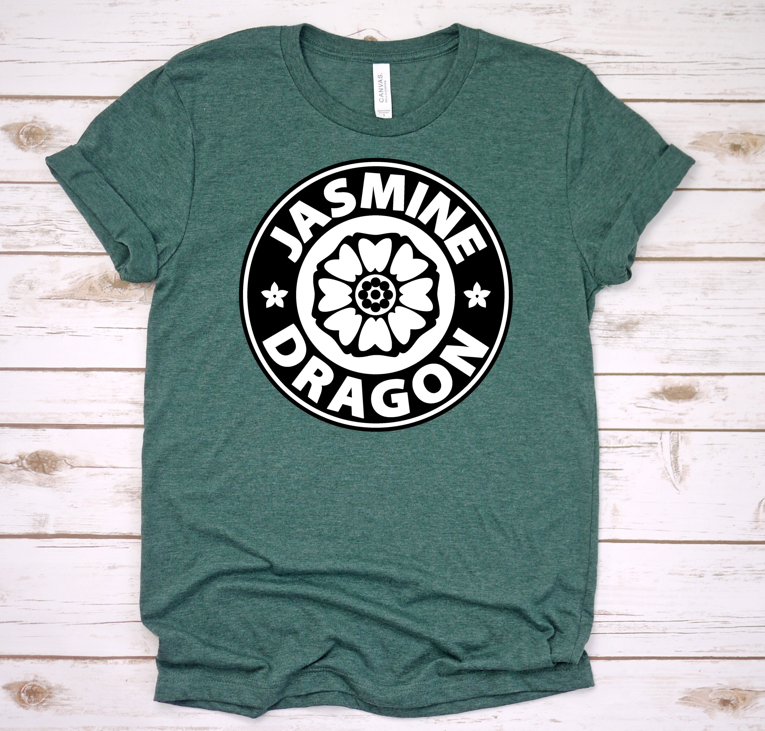 Jasmine Dragon Shirt Jasmine Shirt White Lotus Shirt Avatar Etsy