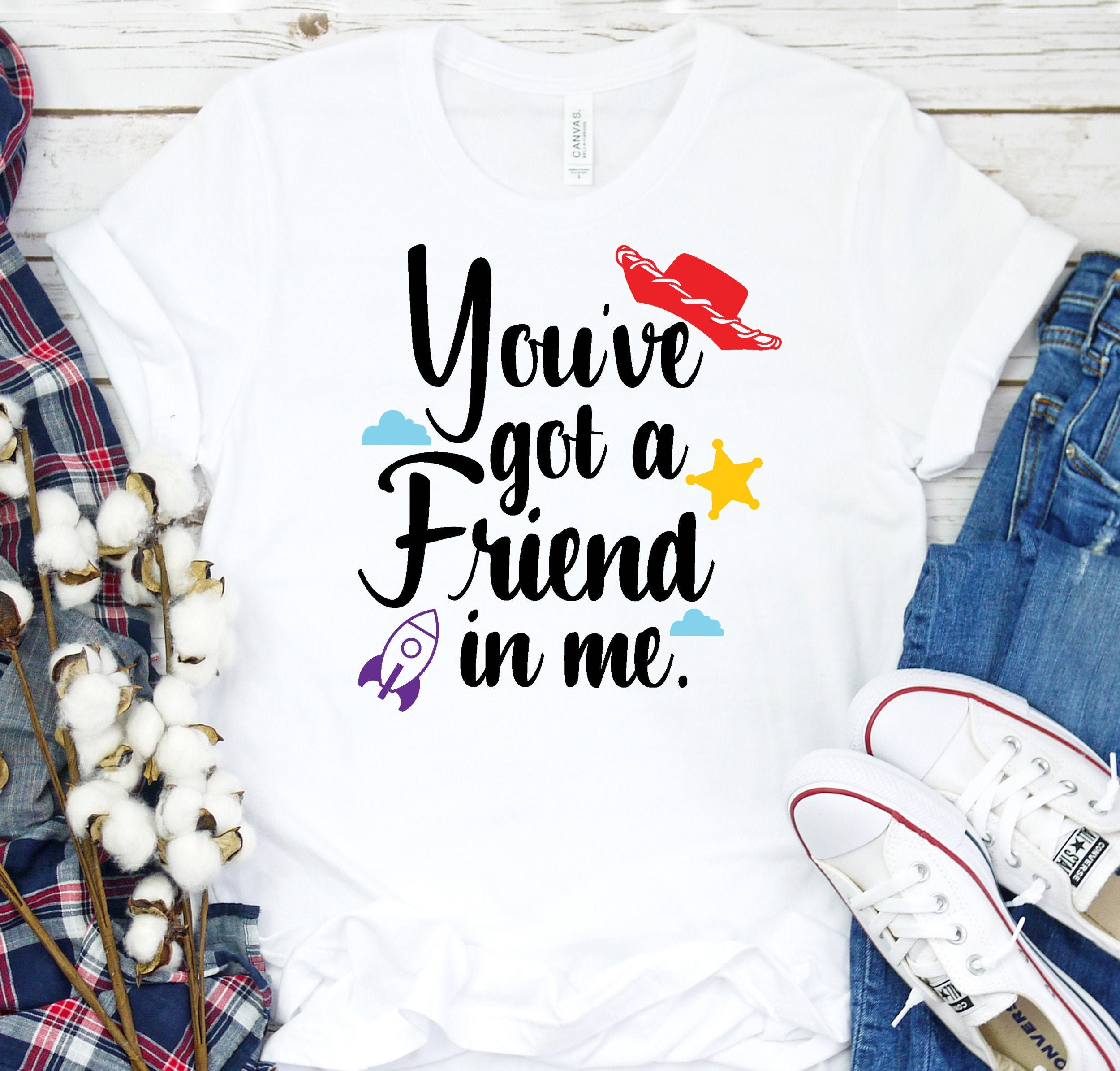 You've Got a Friend in Me Shirt, Best Friend Shirt, Family Shirts…