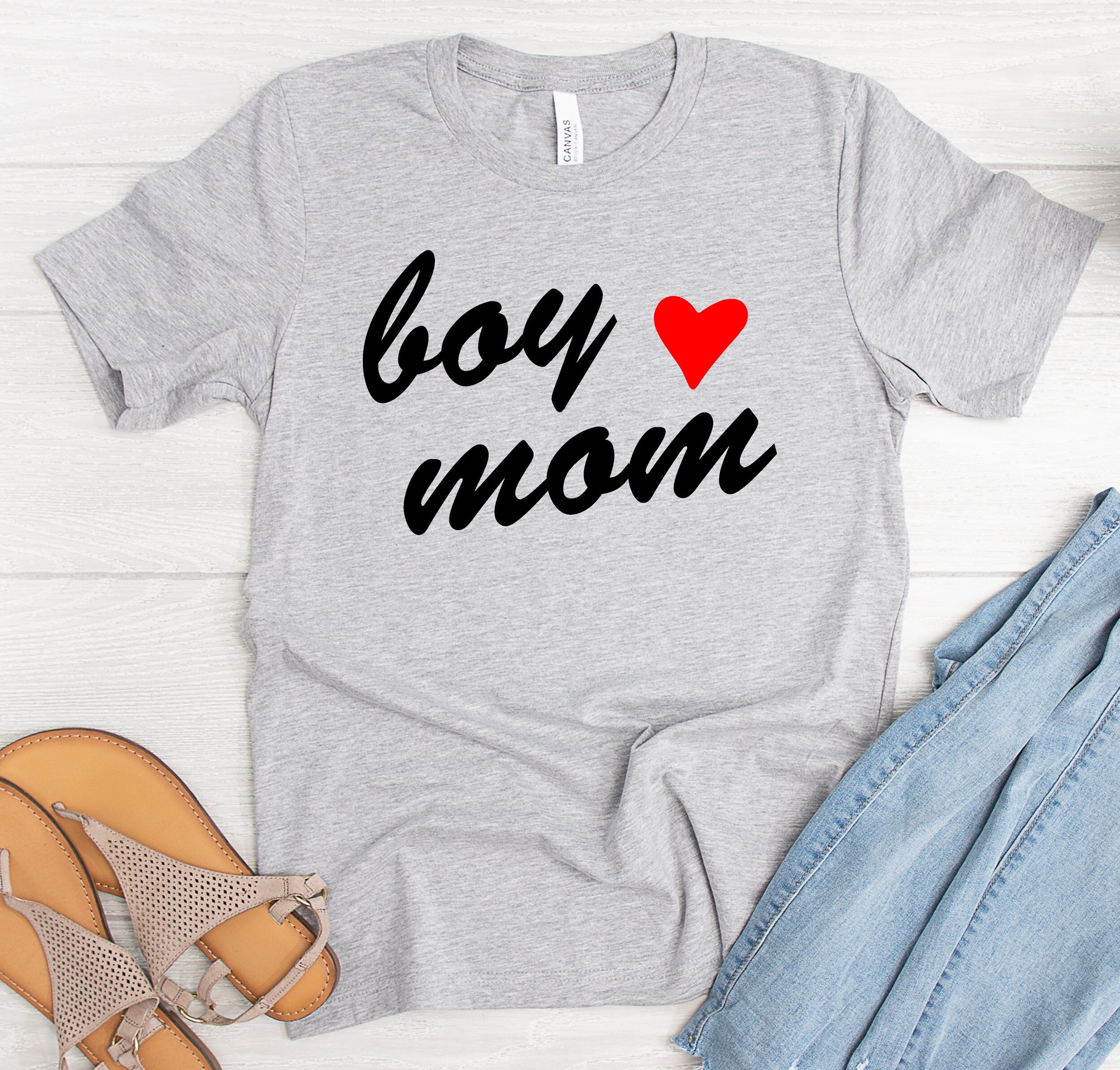 Boy Mom Shirt Boy Mom Tshirt Mom TShirt Mom Life Shirt Etsy Italia