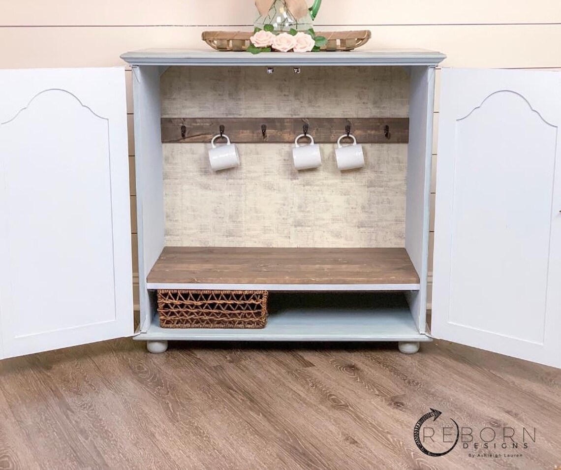 Vintage Blue Accent Etsy