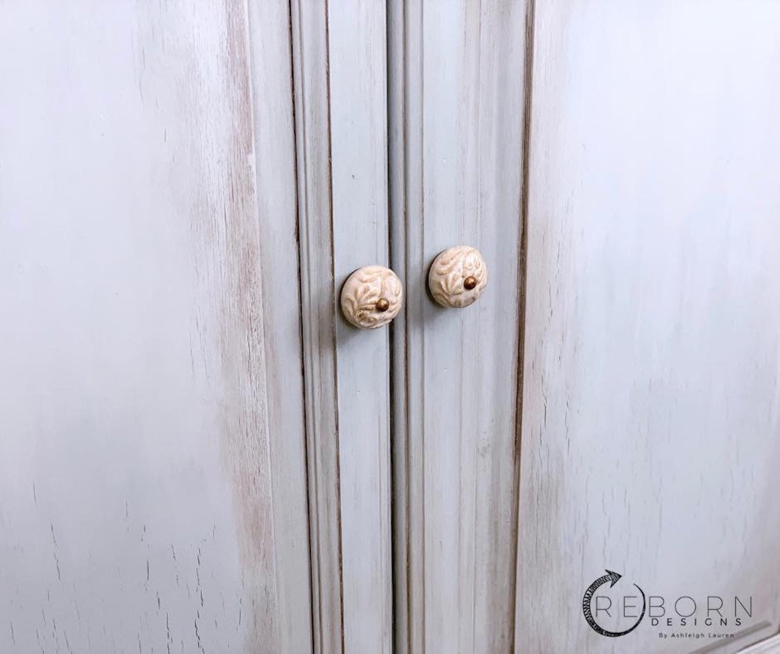 Vintage Blue Accent Etsy