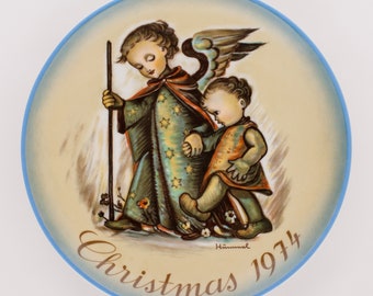 フンメル人形 レアな箱入りコレクターシリーズの1974年のクリスマス