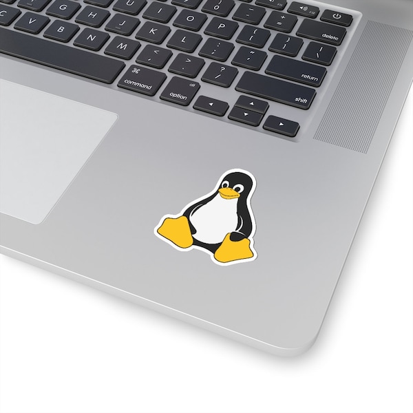 Tux Linux Penguin Sticker for windows, lunch boxes, laptops, cases, lockers, hard hats, etc