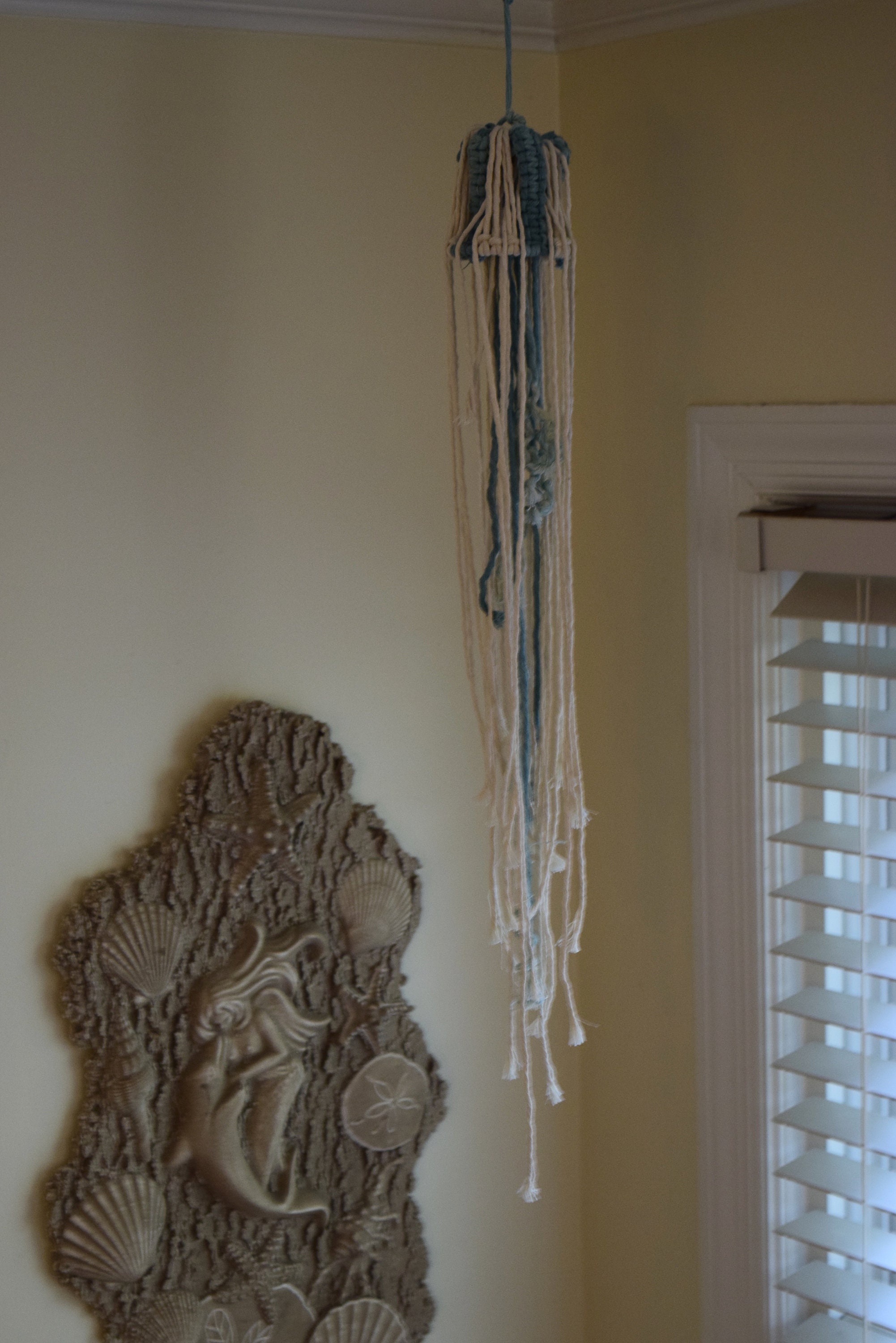 Jellyfish Decor Hanging Jellyfish Ocean Nursery Etsy