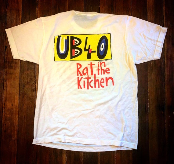 Ub40 Rat In The Kitchen Band Concert Tour T Shirt L Large Etsy