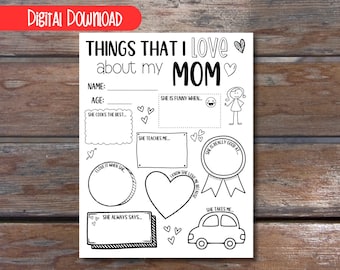 Things I Love about my Mom