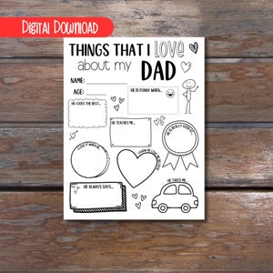 Things I Love about my Dad