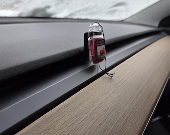 Fits Tesla Model 3 & Y - Holder for Yankee Candle Car Air fresheners - Clips onto Vent **AIR FRESHENER NOT Included**